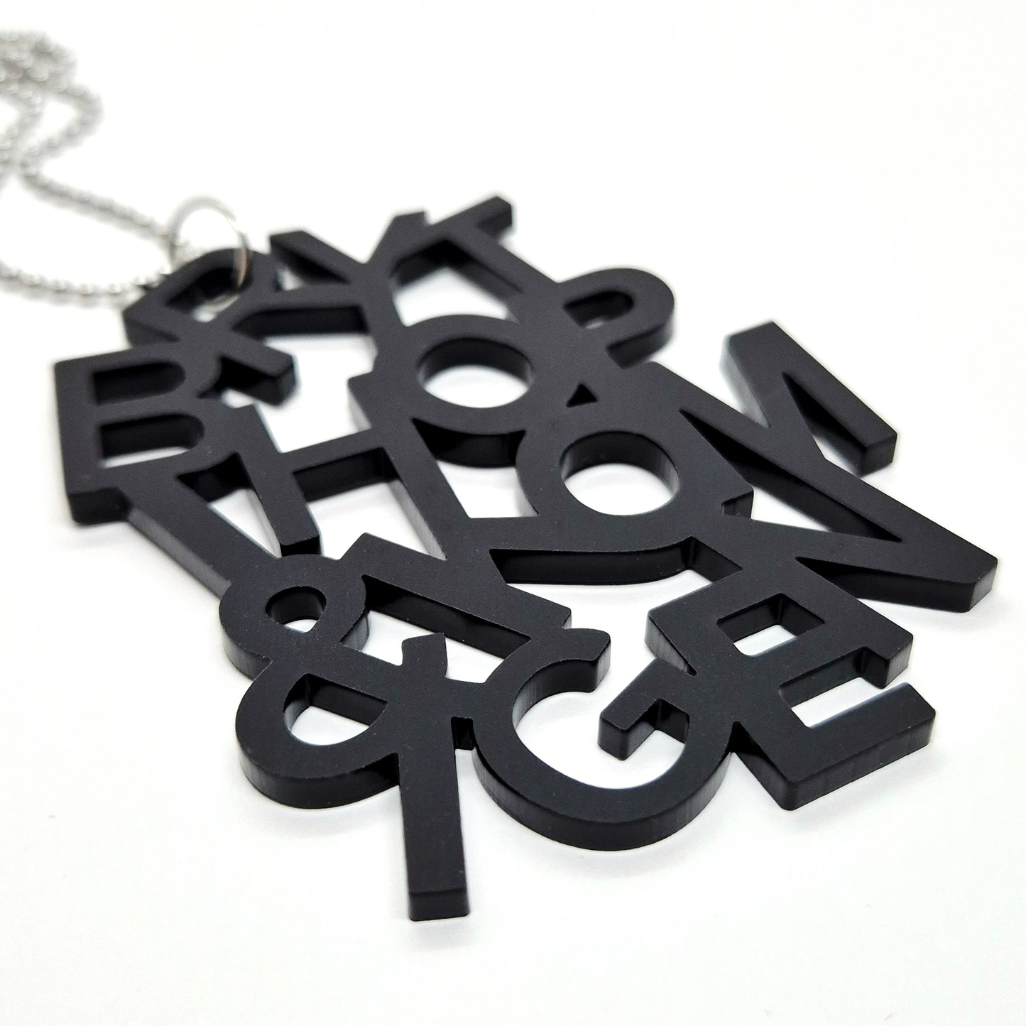 HALSBAND BRYT IHOP & KOM IGEN BLACK VELVET