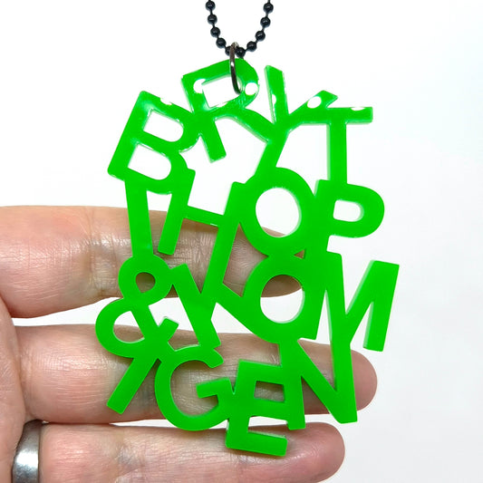 HALSBAND BRYT IHOP & KOM IGEN GRASS GREEN