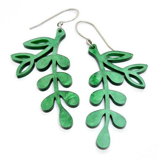 ÖRHÄNGEN BOTANICS FOREST JADE