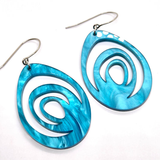 ÖRHÄNGEN EGGS LUSH TURQUOISE