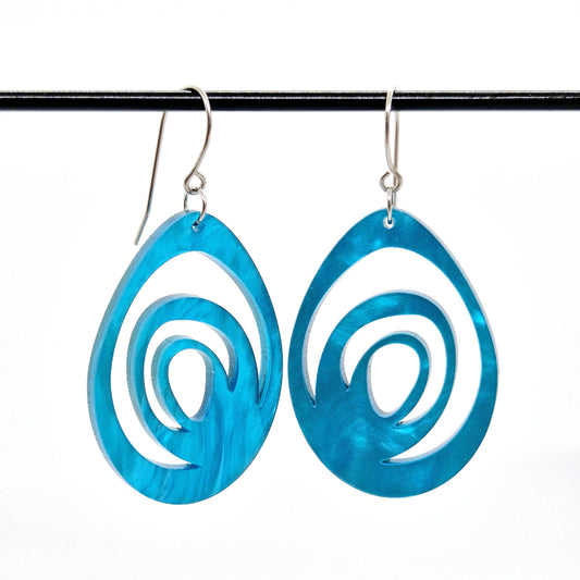 ÖRHÄNGEN EGGS LUSH TURQUOISE