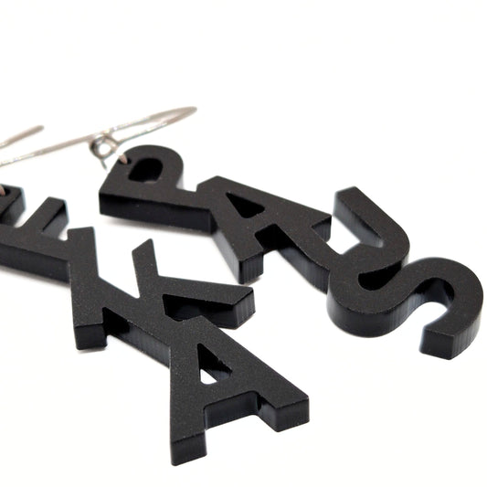 ÖRHÄNGEN FIKAPAUS BLACK VELVET