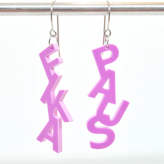 ÖRHÄNGEN FIKAPAUS MILK & RASPBERRY