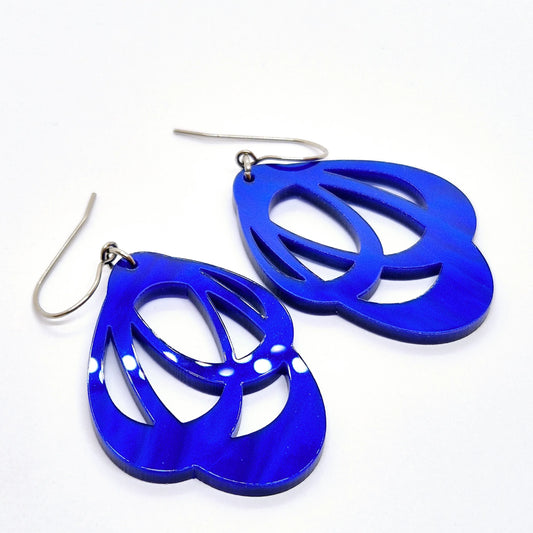 ÖRHÄNGEN LOOPS COBALT BLUES