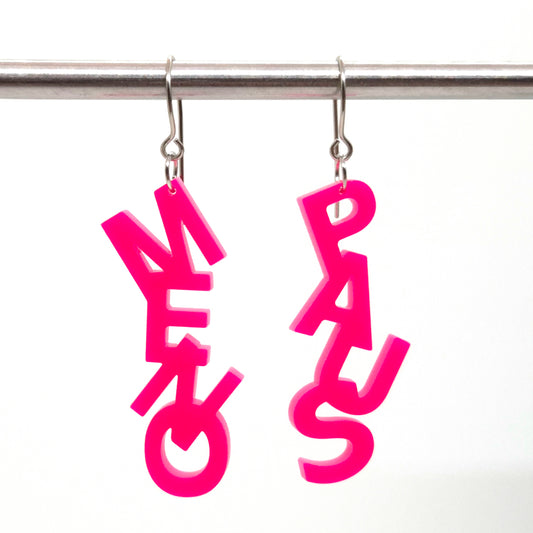 ÖRHÄNGEN MENOPAUS INTENSE PINK