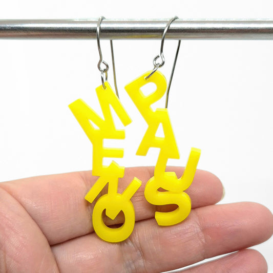 ÖRHÄNGEN MENOPAUS SUNNY YELLOW