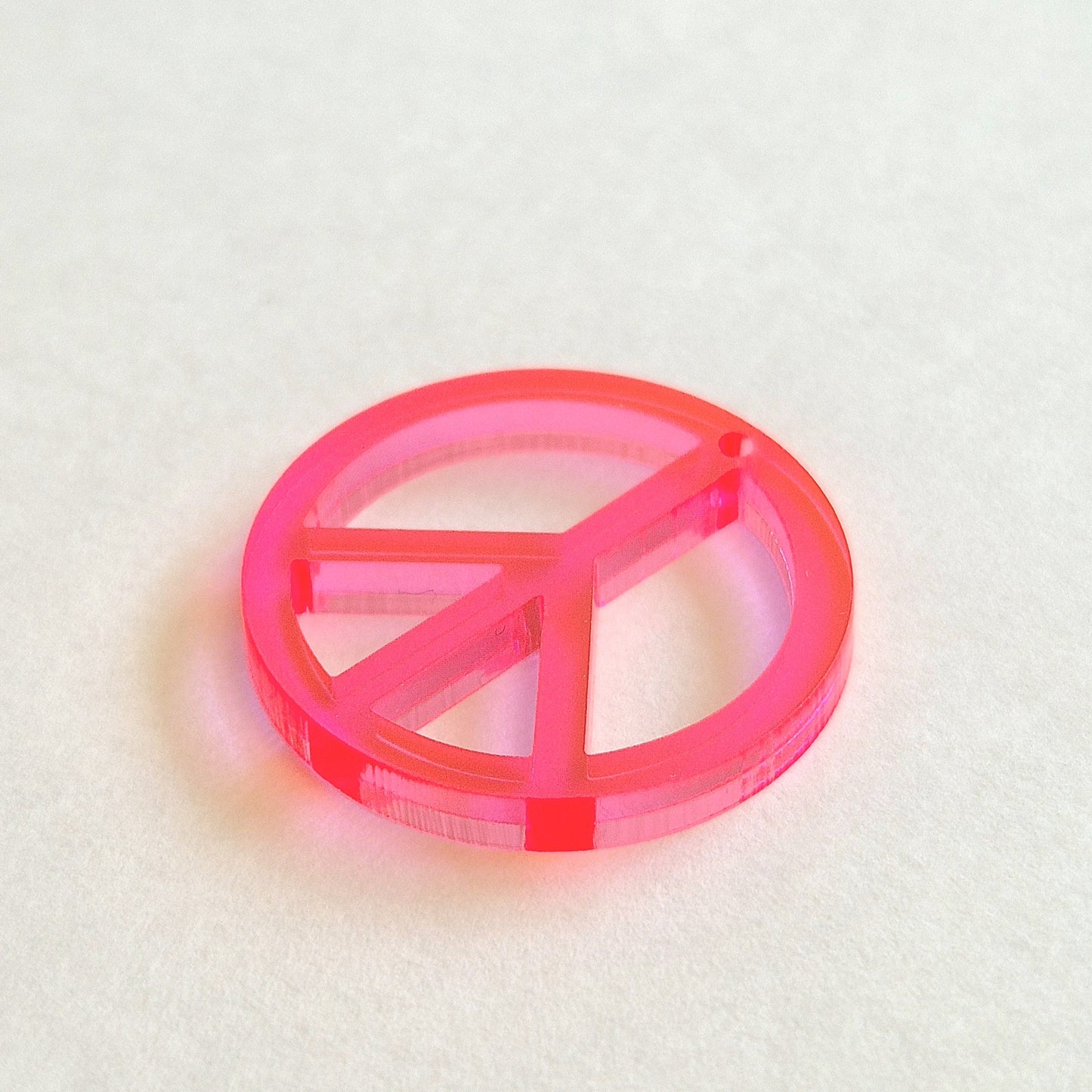 IMAGINE PEACEMÄRKE COLD PINK NEON