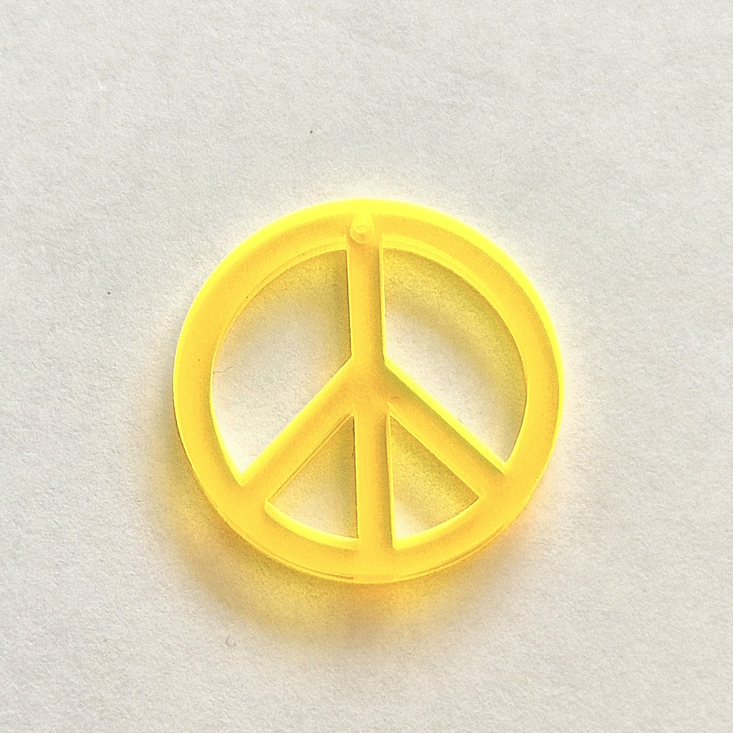 IMAGINE PEACEMÄRKE WARM YELLOW NEON