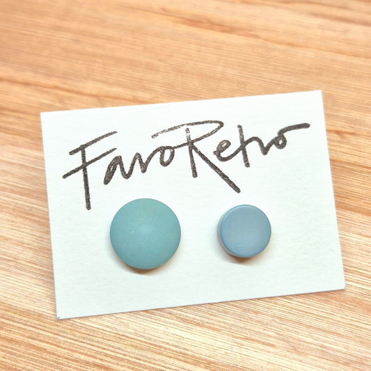 ÖRHÄNGEN KNAPPAR TURKOSA