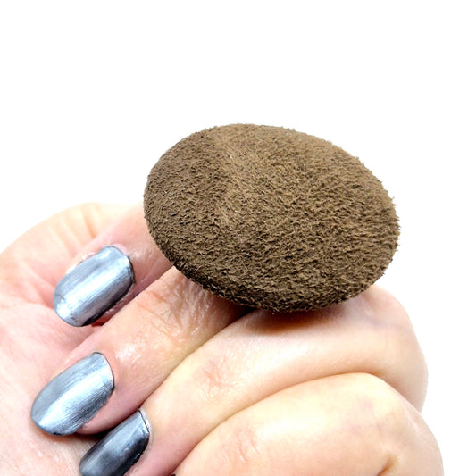 RING KNAPPAR MOCKA BRUN