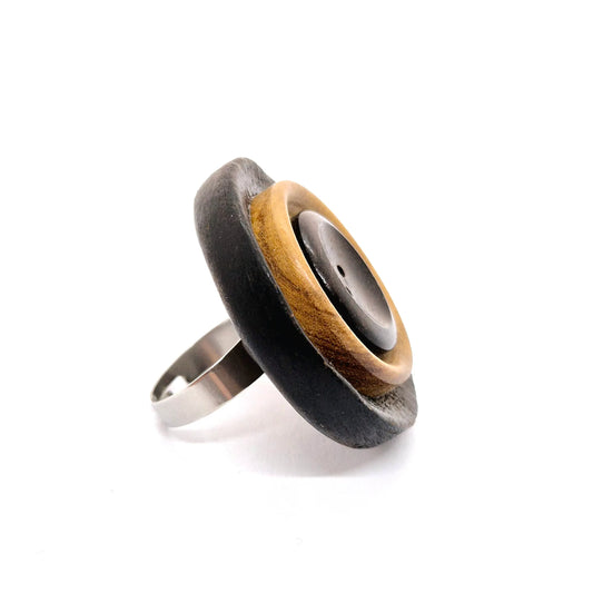 RING KNAPPAR TRISS I TRÄ