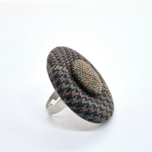 RING KNAPPAR RUTIGT TYG