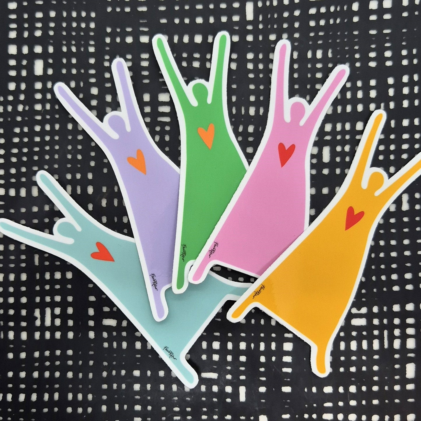 STICKER KVINNA