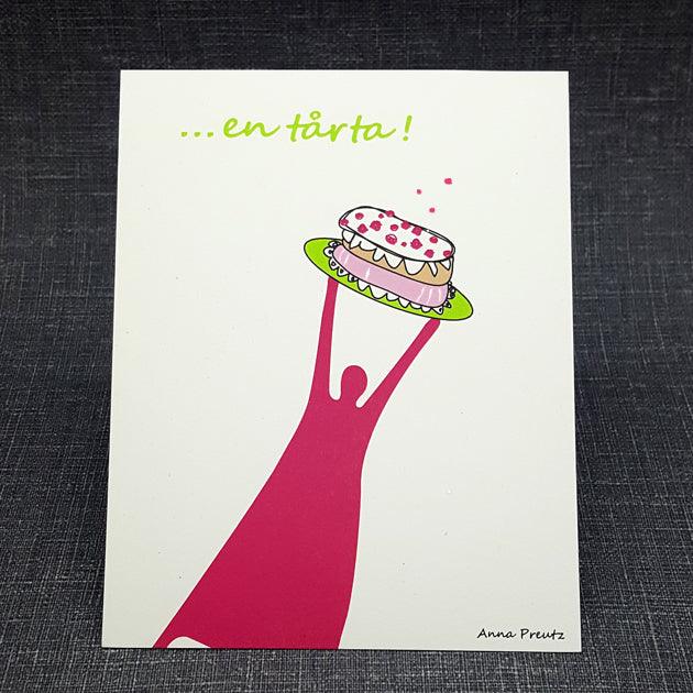 … EN TÅRTA!