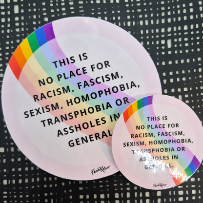 STICKER - THIS IS NO PLACE - ROSA