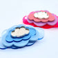 BROSCH IN THE CLOUDS BLUE