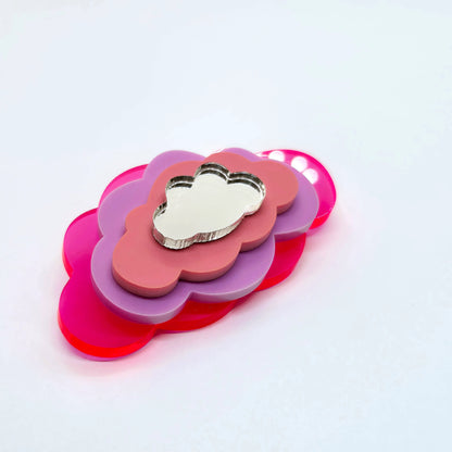 BROSCH IN THE CLOUDS PINK