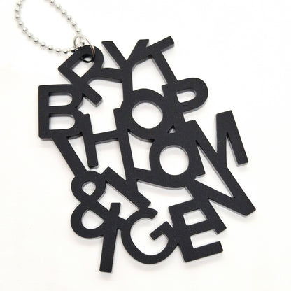 HALSBAND BRYT IHOP & KOM IGEN BLACK VELVET