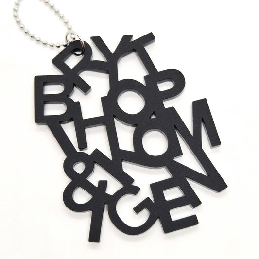 HALSBAND BRYT IHOP & KOM IGEN BLACK VELVET