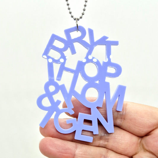 HALSBAND BRYT IHOP & KOM IGEN DUSTY LILAC