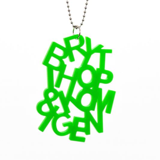 HALSBAND BRYT IHOP & KOM IGEN GRASS GREEN