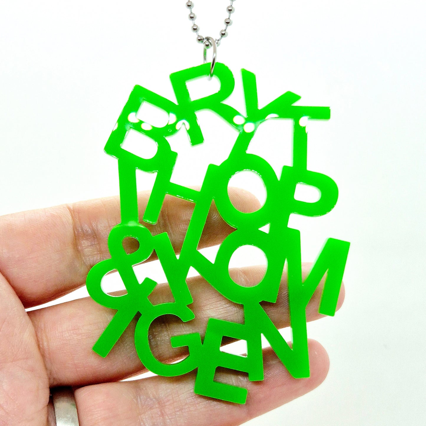 HALSBAND BRYT IHOP & KOM IGEN GRASS GREEN