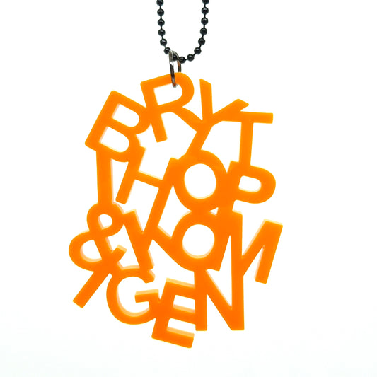 HALSBAND BRYT IHOP & KOM IGEN RETRO ORANGE