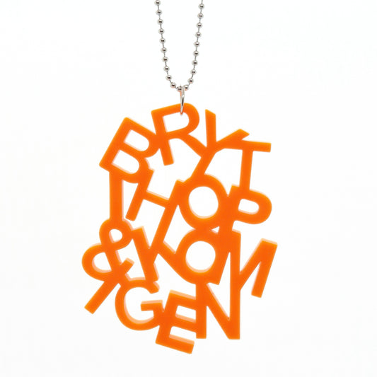 HALSBAND BRYT IHOP & KOM IGEN RETRO ORANGE