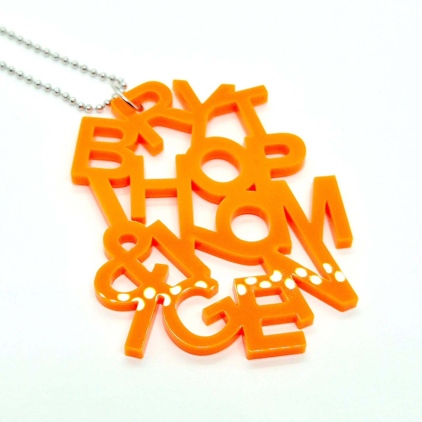HALSBAND BRYT IHOP & KOM IGEN RETRO ORANGE