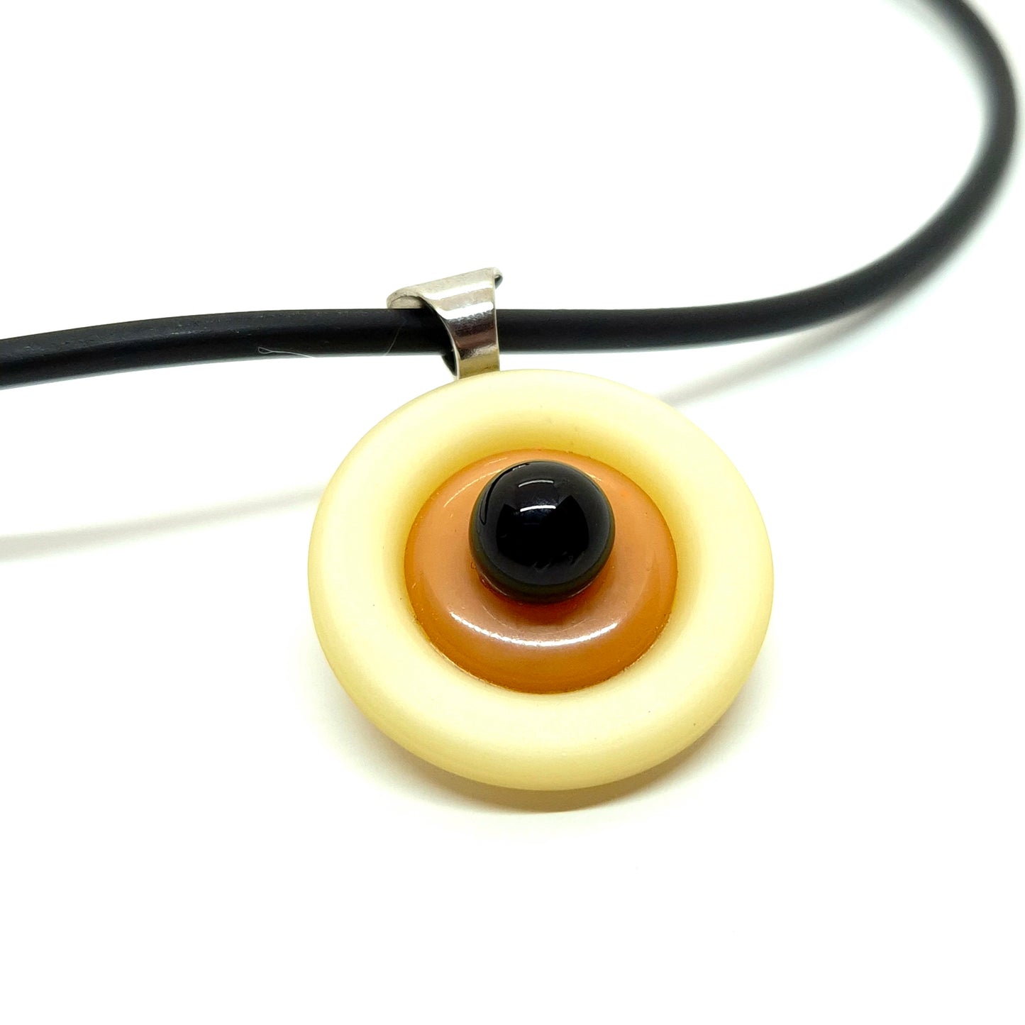 HALSBAND KNAPPAR LITEN ORANGE