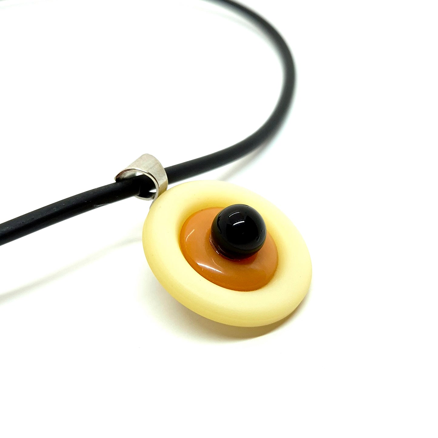 HALSBAND KNAPPAR LITEN ORANGE