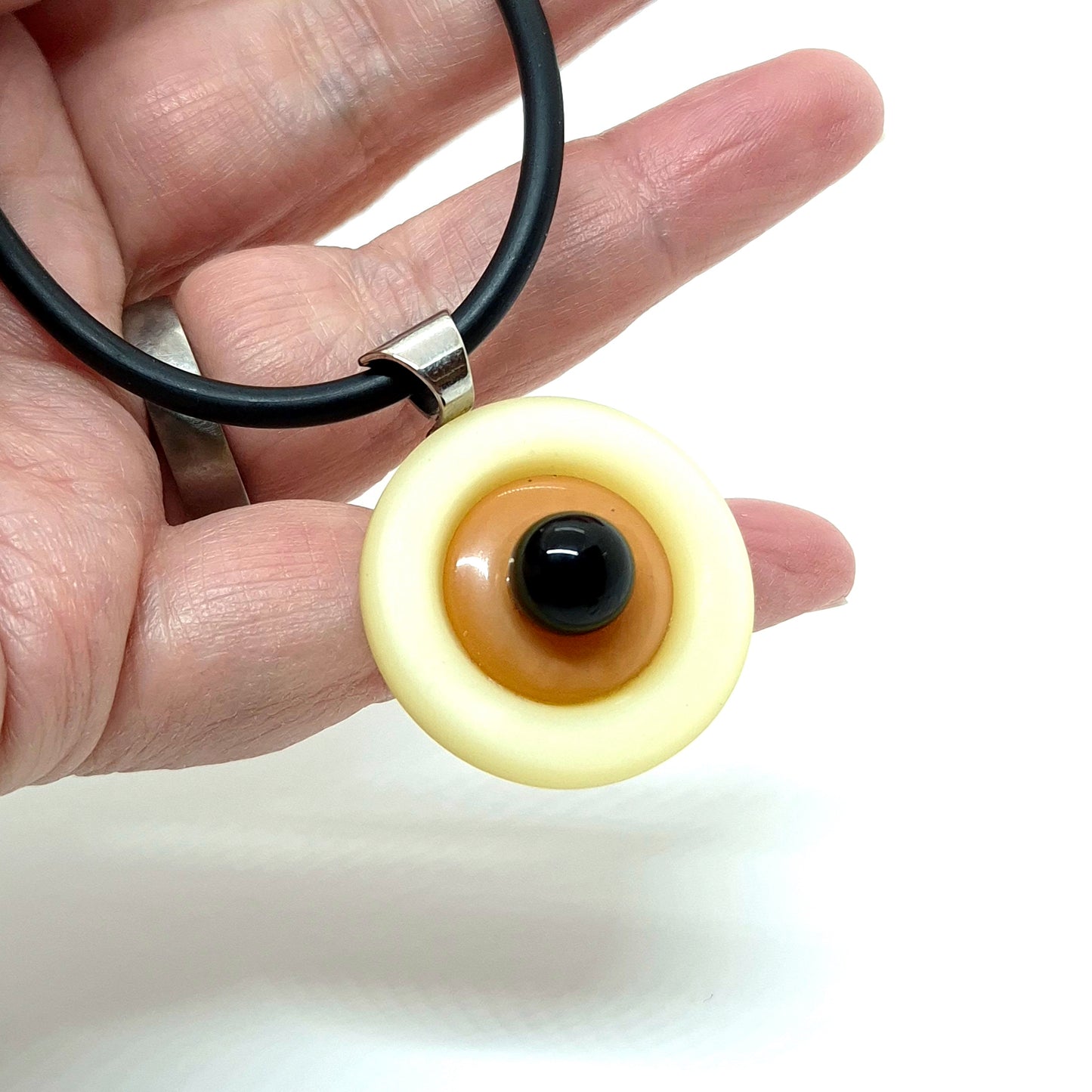 HALSBAND KNAPPAR LITEN ORANGE