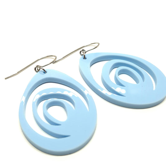 ÖRHÄNGEN EGGS BABY BLUE