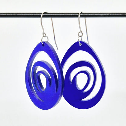ÖRHÄNGEN EGGS COBALT BLUES