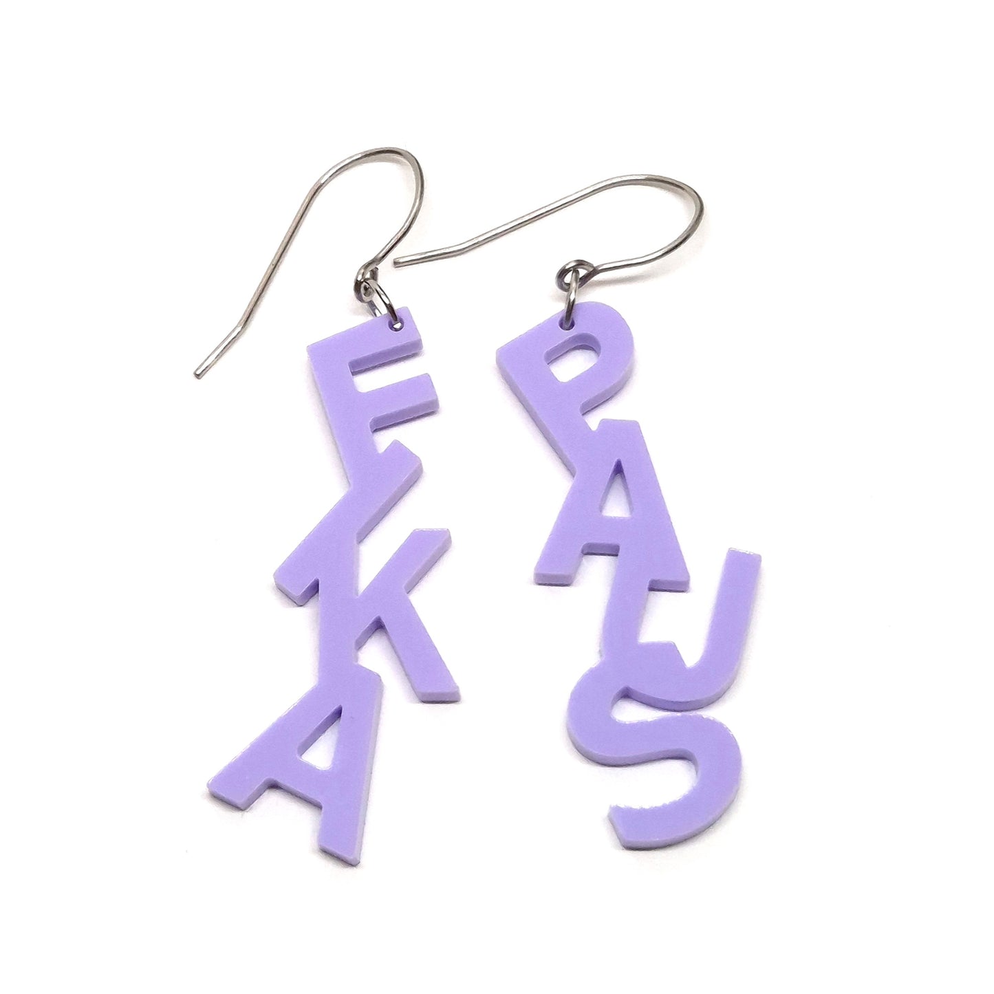 ÖRHÄNGEN FIKAPAUS WARM LILAC