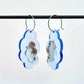 ÖRHÄNGEN IN THE CLOUDS ICE BLUE NEON