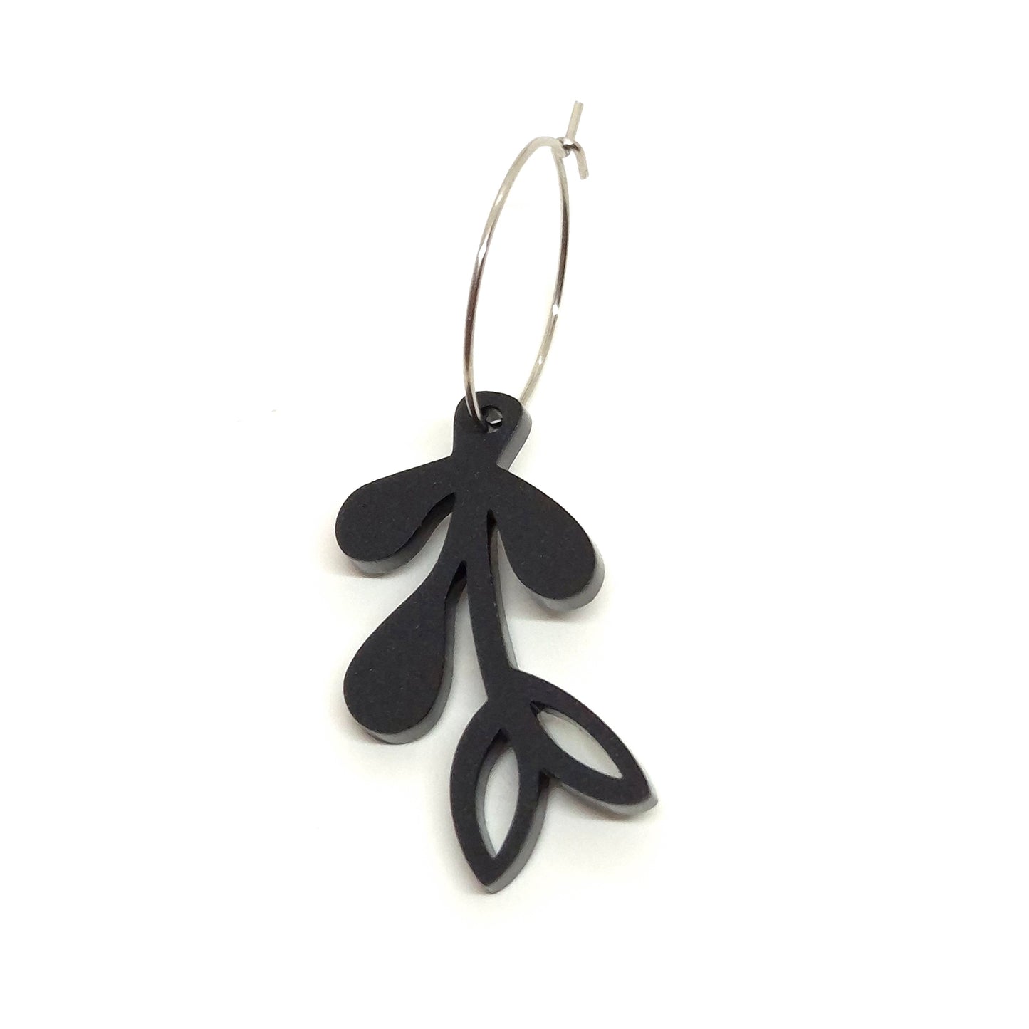ÖRHÄNGE MINI BOTANICS HÖGER BLACK VELVET