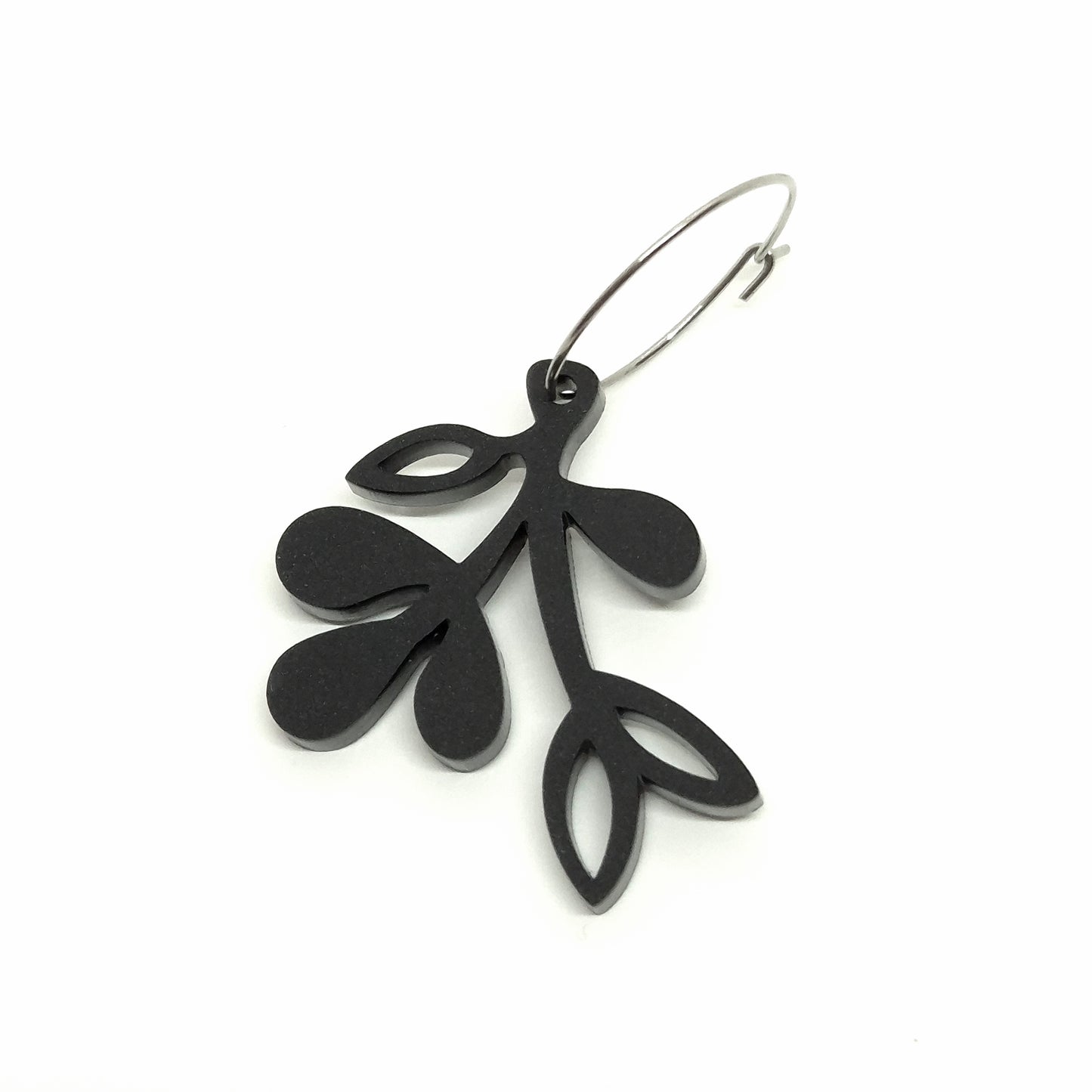 ÖRHÄNGE MINI BOTANICS HÖGER BLACK VELVET
