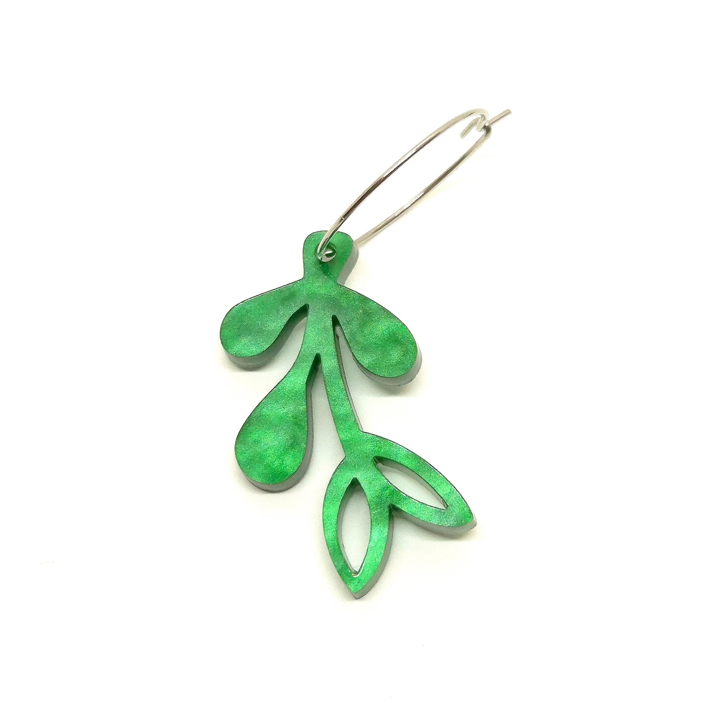 ÖRHÄNGE MINI BOTANICS HÖGER FOREST JADE