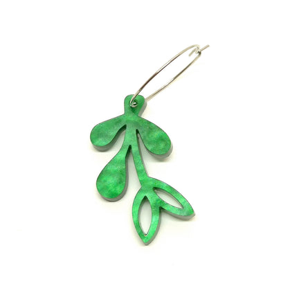 ÖRHÄNGE MINI BOTANICS HÖGER FOREST JADE