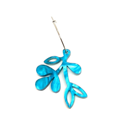 ÖRHÄNGE MINI BOTANICS HÖGER LUSH TURQUOISE