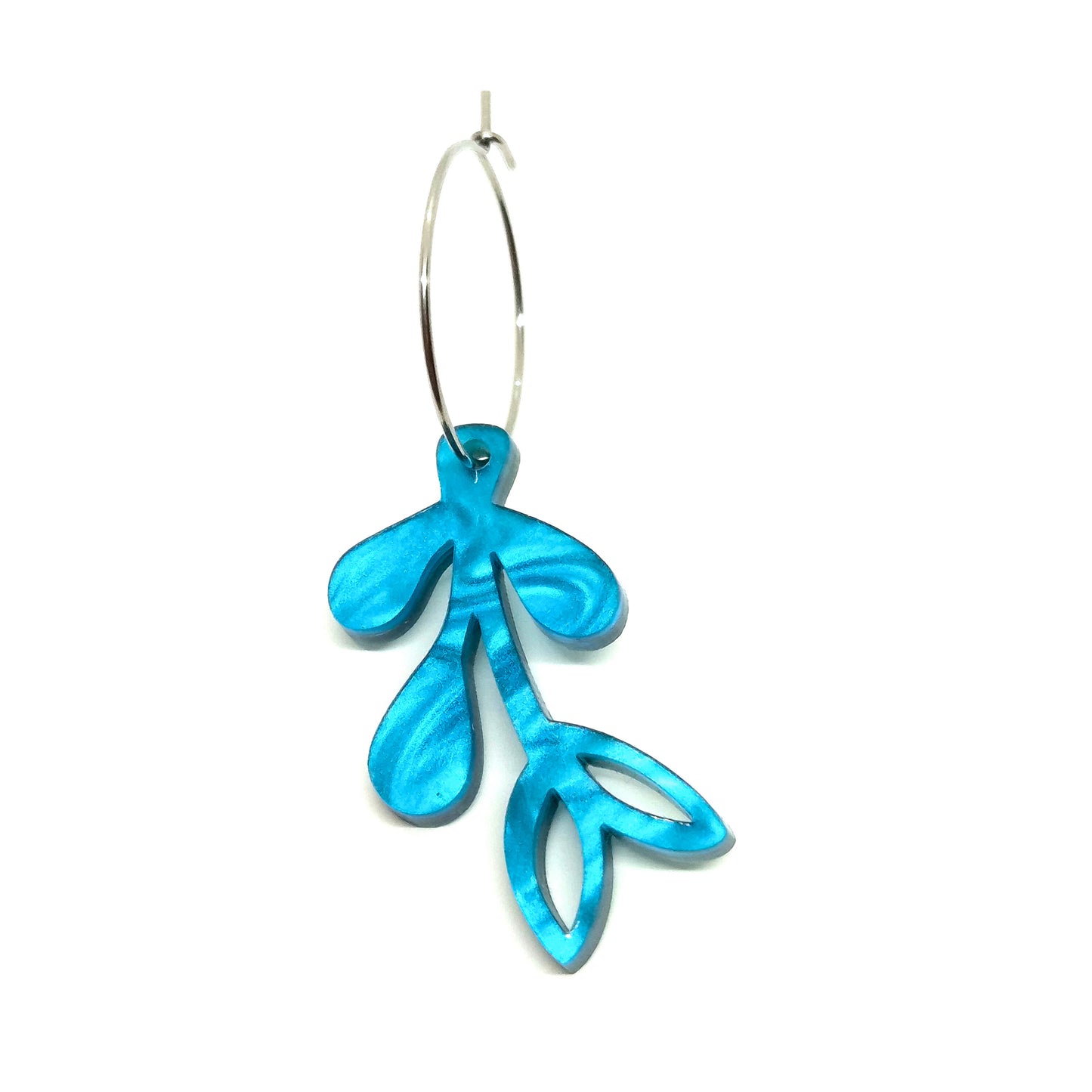 ÖRHÄNGE MINI BOTANICS HÖGER LUSH TURQUOISE