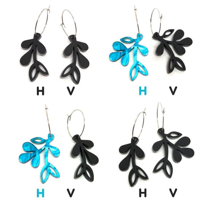 ÖRHÄNGE MINI BOTANICS HÖGER LUSH TURQUOISE