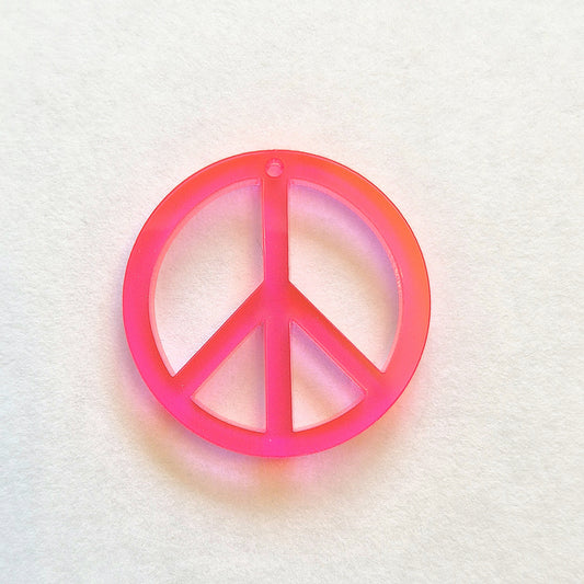 IMAGINE PEACEMÄRKE COLD PINK NEON