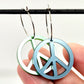 IMAGINE PEACEMÄRKE METALLIC ICE BLUE