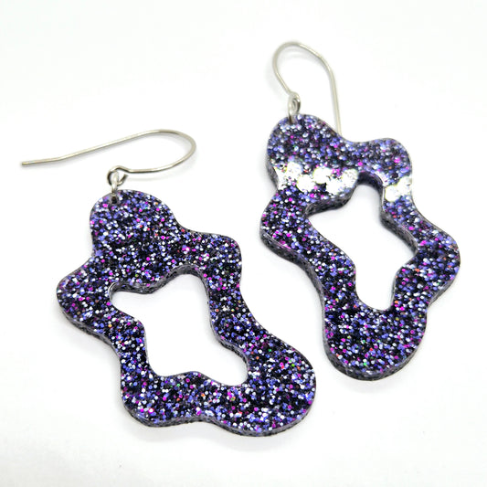 ÖRHÄNGEN PUDDLES SPARKLY DISCO