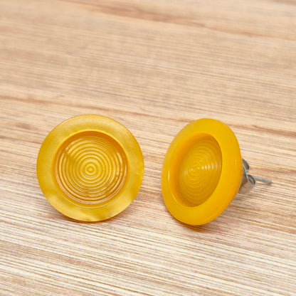 ÖRHÄNGEN KNAPPAR GULA