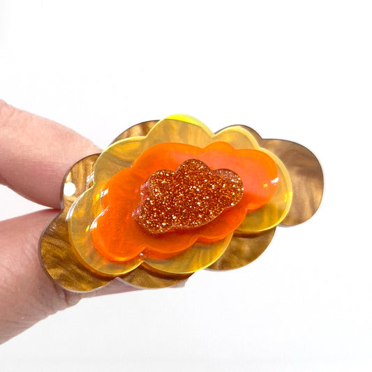 RING IN THE CLOUDS NEON GLITTER