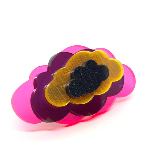 RING IN THE CLOUDS SVART NEON