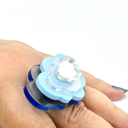 RING IN THE CLOUDS BLUE